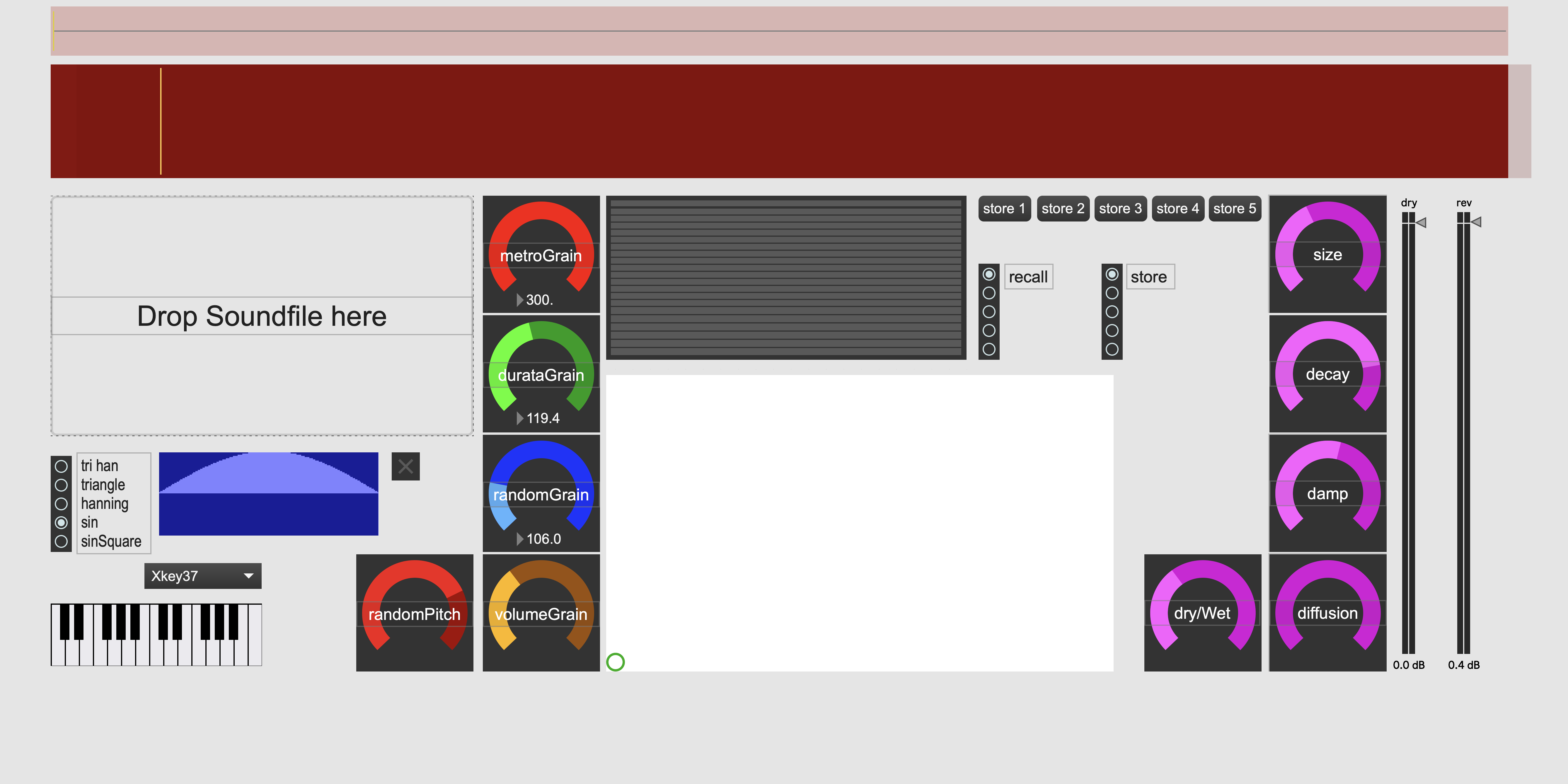 Algoritmo di Max/Msp