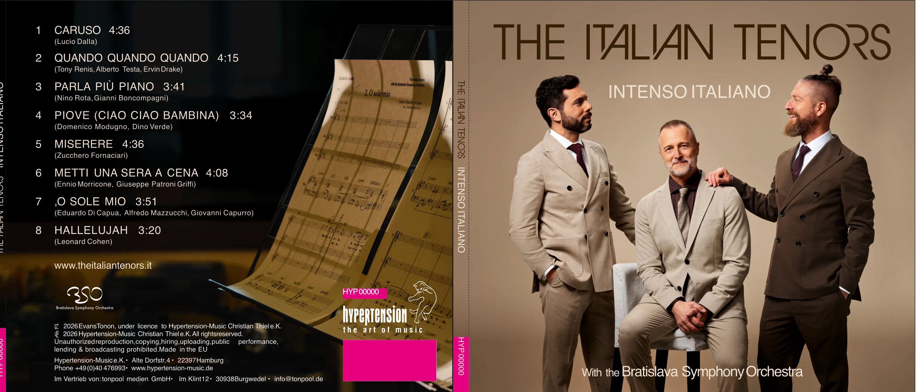 The Italian Tenors - Intenso Italiano